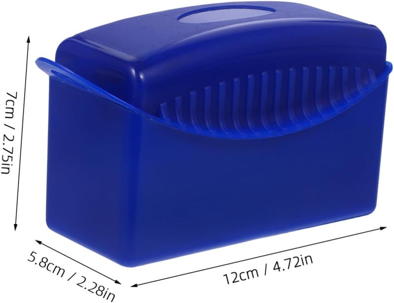 Car Sponge Brush Tire Shine Applicator Pad Tire Applicator Pads Waxing Pad Guys Wax Applicator Pads Polish Applicator Pad Car Wax Applicator Detailing Tire Pads Blue - Image 2