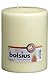 BOLSIUS 3 Wick Ivory Pillar Candles - Burning Time 100 Hours Candle Set - 6-inch x 8-inch Dripless Candle - Perfect for - Image 2