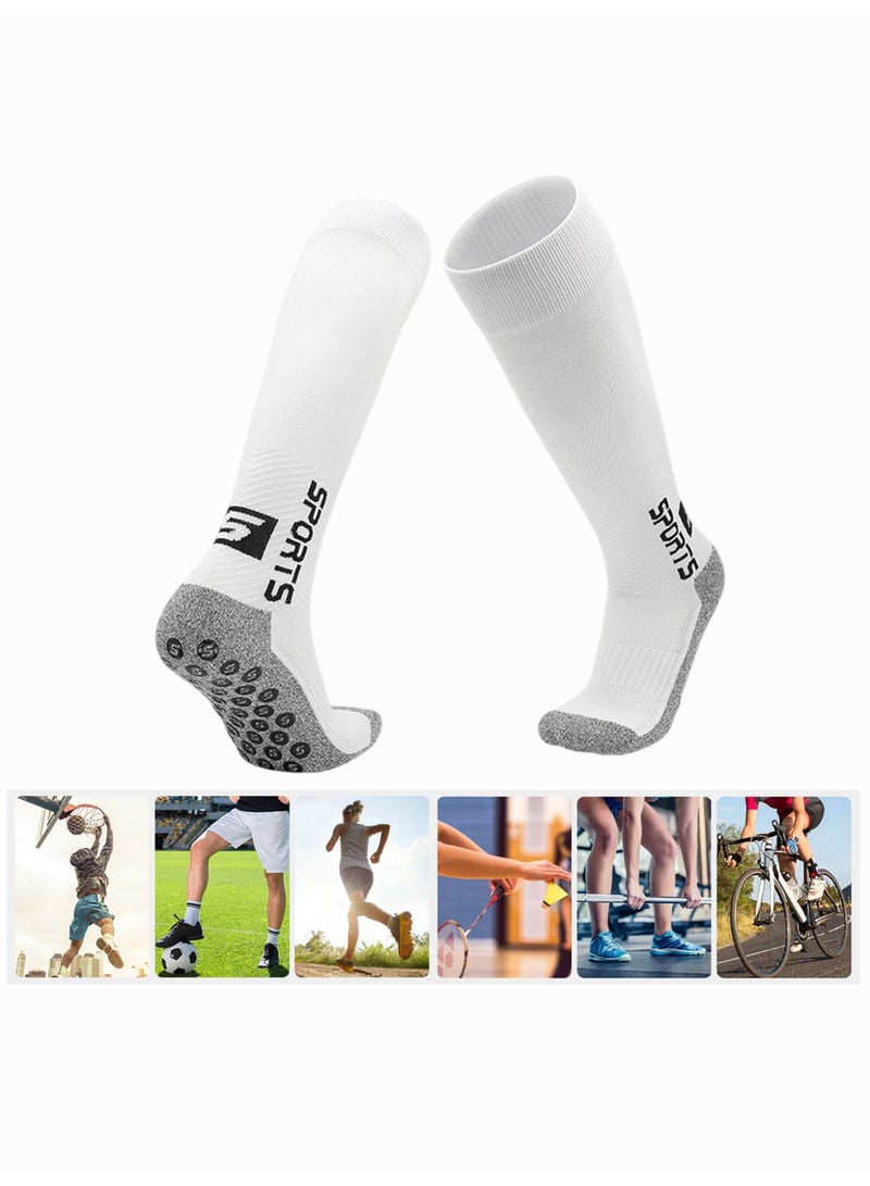 (3 PAIRS) Anti-Odor High Compression Unisex Long Socks | Anti-Bacterial Non-Slip Soccer Football Running Knee-High Performance Gear - Image 5