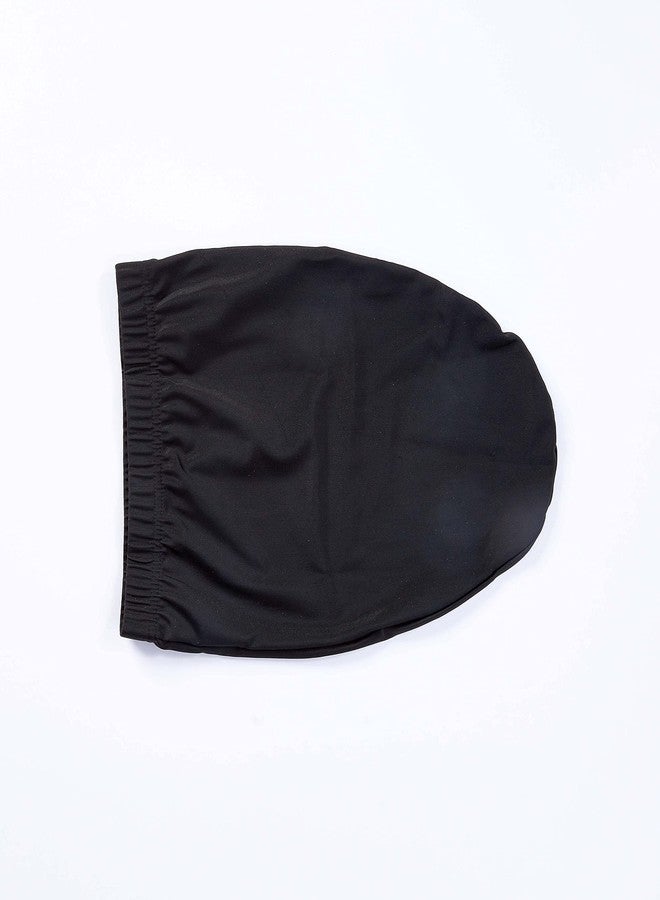 Red by Kiss Unisex Silky Spandex Loc Cap, Dreadlocks & Braids Cap, Shower Cap, Sleep Cap, Black (X-Long) - Image 3