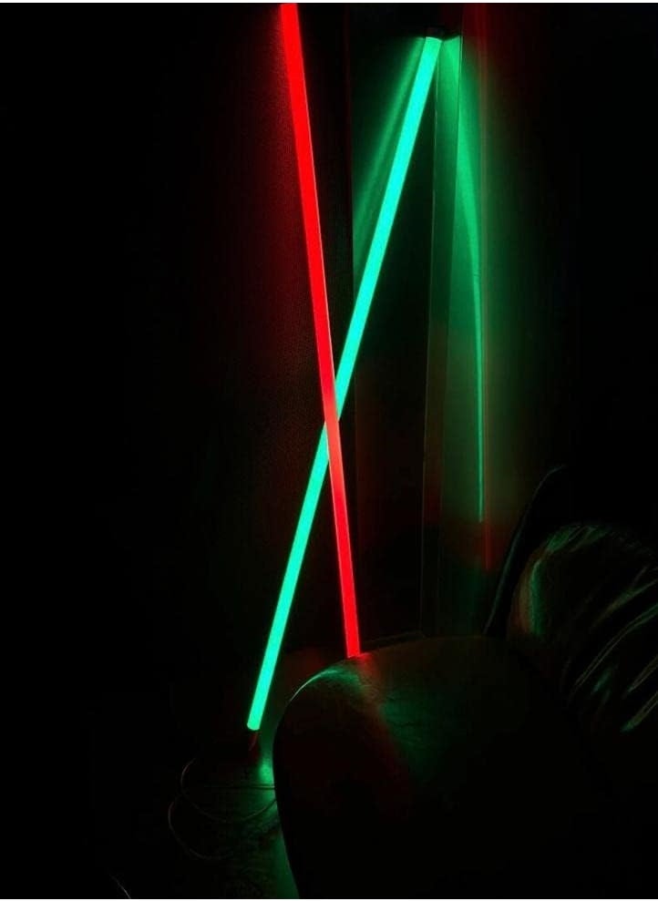 Generic - Long LED Lamp Decorative Bedroom Beautiful and Quiet Feel Comfortable for Wall and Floor 120cm Direct Work from the Plug in Unbreakable Reinforced Plastic Comes with Plug in Electricity - Image 1