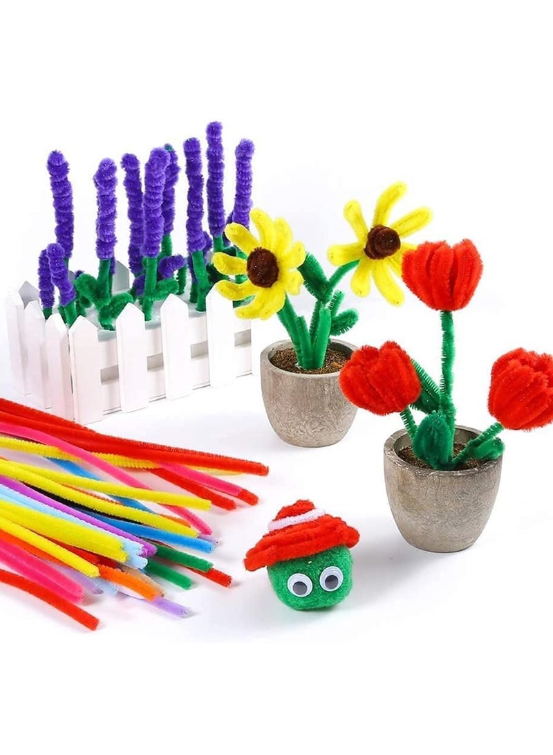 ATKET 20-Piece Pipe Cleaners 30cm Size White - Image 3