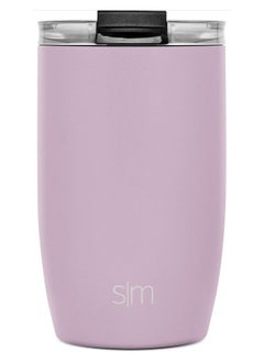 Simple Modern Simple Modern Travel Coffee Mug Tumbler with Flip Lid | Reusable Insulated Stainless Steel Cold Brew Iced Coffee Cup Thermos | Gifts for Women Men Him Her | Voyager Collection | 12oz | Purple  - Image 2