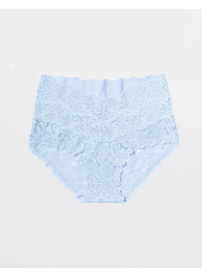 Aerie Show Off Rosey Lace Boybrief Underwear