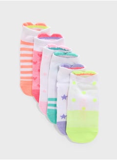 SKECHERS Kids 6 Pack Non Terry Socks  - Image 1