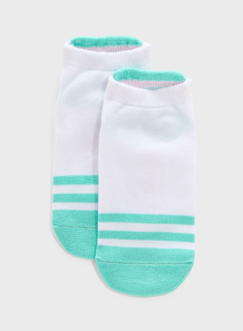سكيتشرز Kids 6 Pack Non Terry Socks