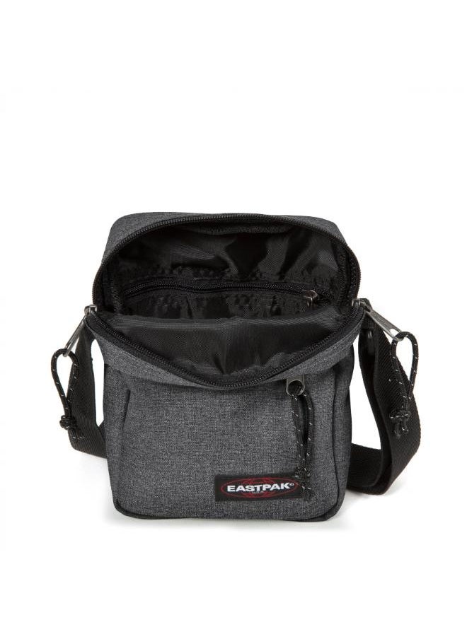 EASTPAK The One Black Denim Crossbody Bag  - Image 2