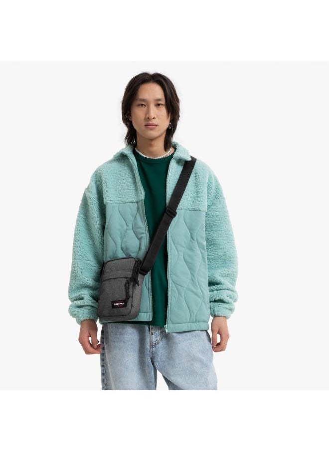 EASTPAK The One Black Denim Crossbody Bag  - Image 4