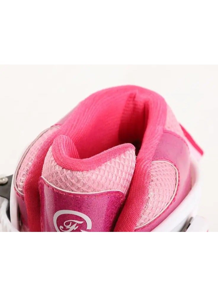 ريكسا أحذية تزلج بأربع عجلات للجنسين للأطفال، مقاس - Image 4