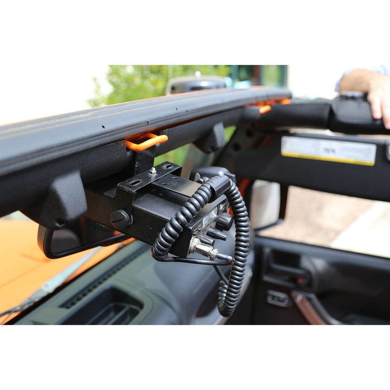 Rugged Ridge | Radio Mounting Bracket, CB | 11503.95 | Fits 2007-2018 Jeep Wrangler JK - Image 4