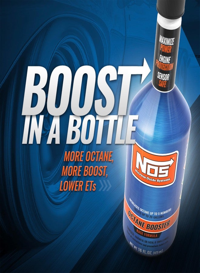 NOS Octane Booster – Increases Octane Up to 5 Points – Boosts Power in Turbocharged & High Compression Engines – Off-Road & Racing Use – 16 oz - Image 2