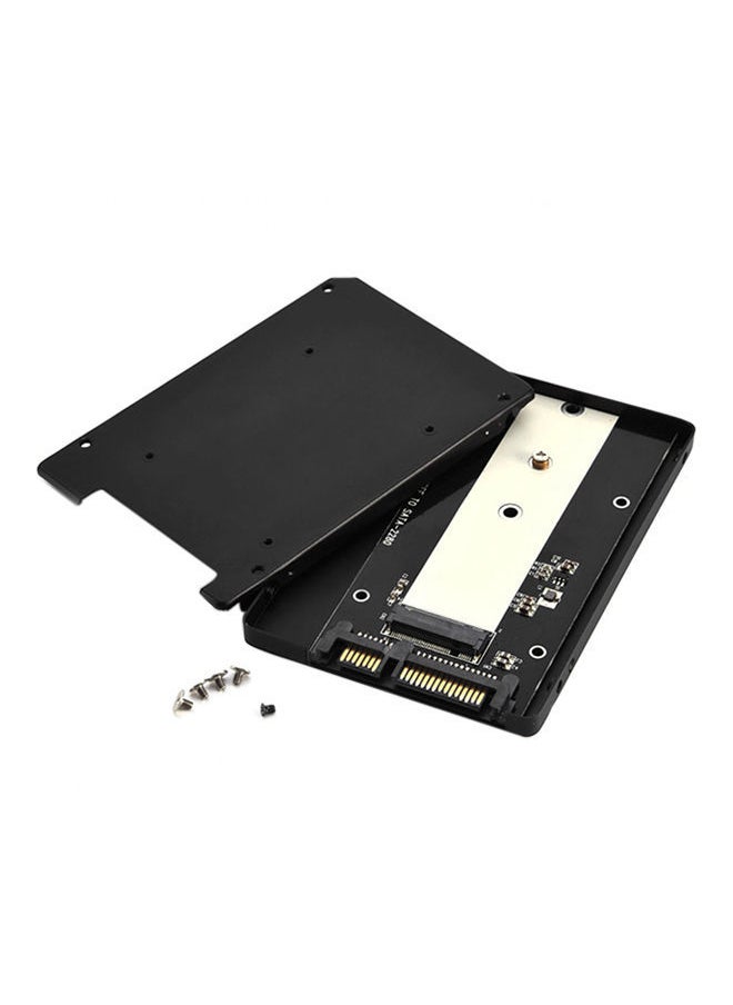 NIBEMINENT NGFF To SATA III Converter Adapter S103 RTK M.2 Black  - Image 1