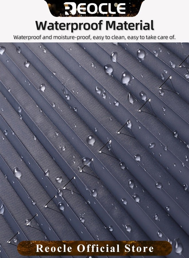 REOCLE Retractable Windshield Sun Shade for Car Large Sun Visor Protector Blocks 99% UV Rays to Keep Your Vehicle Cool Auto Sunshade Fits Front Window of Various Models - Image 4