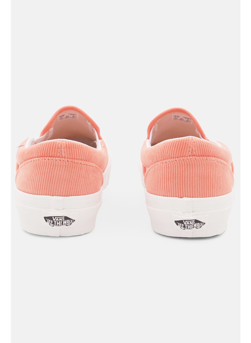 VANS Women Classic Corduroy Slip-On 9 Shoes, Orange  - Image 2