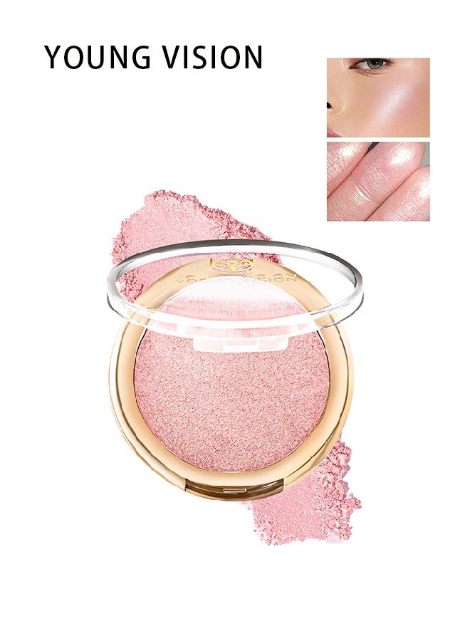 YOUNG VISION Highlighter Makeup Powder , Made With High-Quality Ingredients, Gentlely On The Skin and Provide Long-Lasting Wear, Suitable Under Makeup With Long Lasting Shine Finish - Image 1