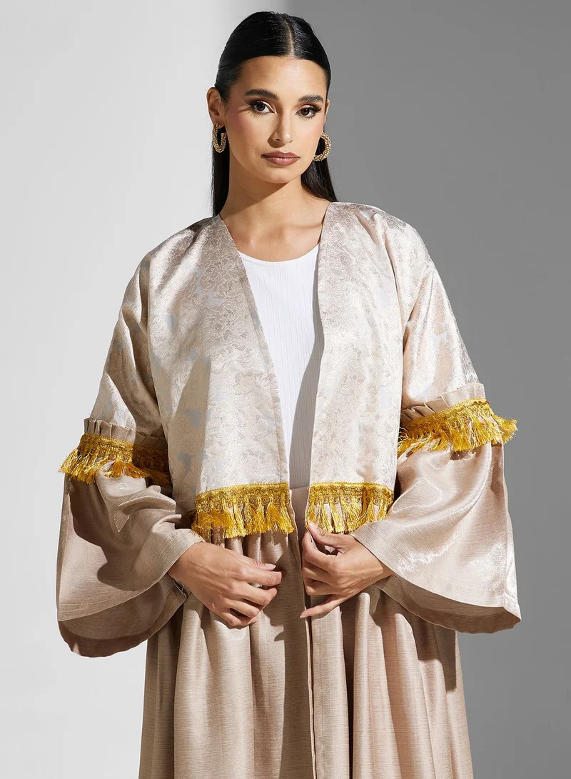 Khizana Jaccquard Abaya