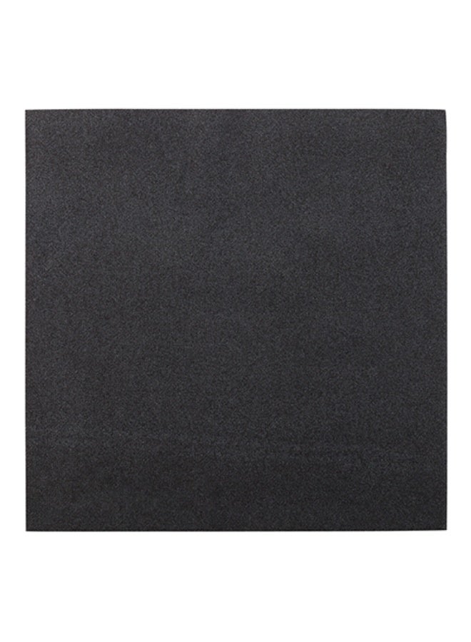 Restaurantware Luxenap 15.75 Inch Disposable Napkins, 600 Soft Linen Like Napkins - Absorbent, Air Laid, Pure Black Paper Cloth Like Napkins, Pre-folded, For Dinner Party Guests  - Image 1