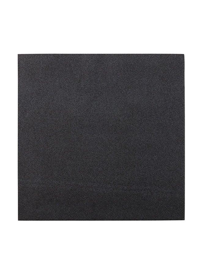 Restaurantware Luxenap 15.75 Inch Disposable Napkins, 600 Soft Linen Like Napkins - Absorbent, Air Laid, Pure Black Paper Cloth Like Napkins, Pre-folded, For Dinner Party Guests  - Image 4