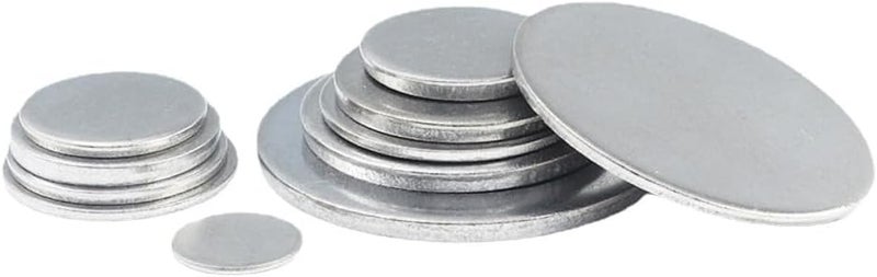 Stainless Steel Circular Plates Metals Round Shee 304 Stainless Steel Disc Plate Thicknes from 0.6/0.8/1.5/2/2.5/3/4mm SS304 Round Sheet(0.6x250mm 1pcs) - Image 3