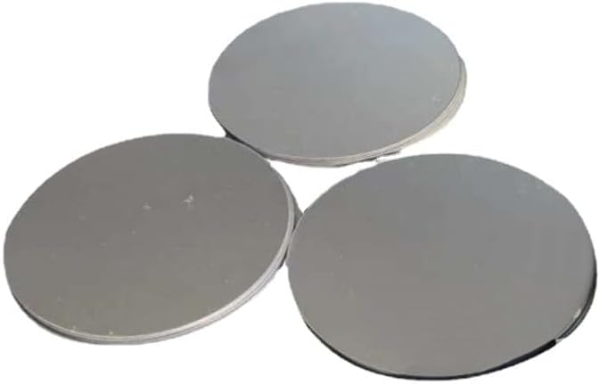 Stainless Steel Circular Plates Metals Round Shee 304 Stainless Steel Disc Plate Thicknes from 0.6/0.8/1.5/2/2.5/3/4mm SS304 Round Sheet(0.6x250mm 1pcs) - Image 2
