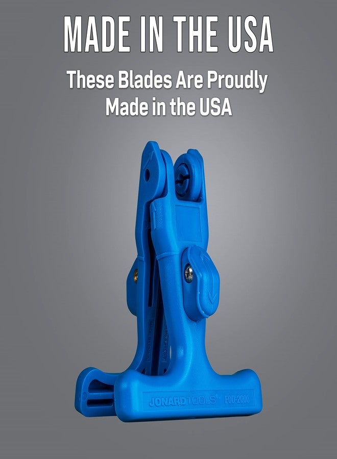 جونارد تولز شفرة بديلة من Jonard Tools FOD-RB25 لقاطع كابلات الألياف الضوئية (عبوة من 25 قطعة) - Image 4