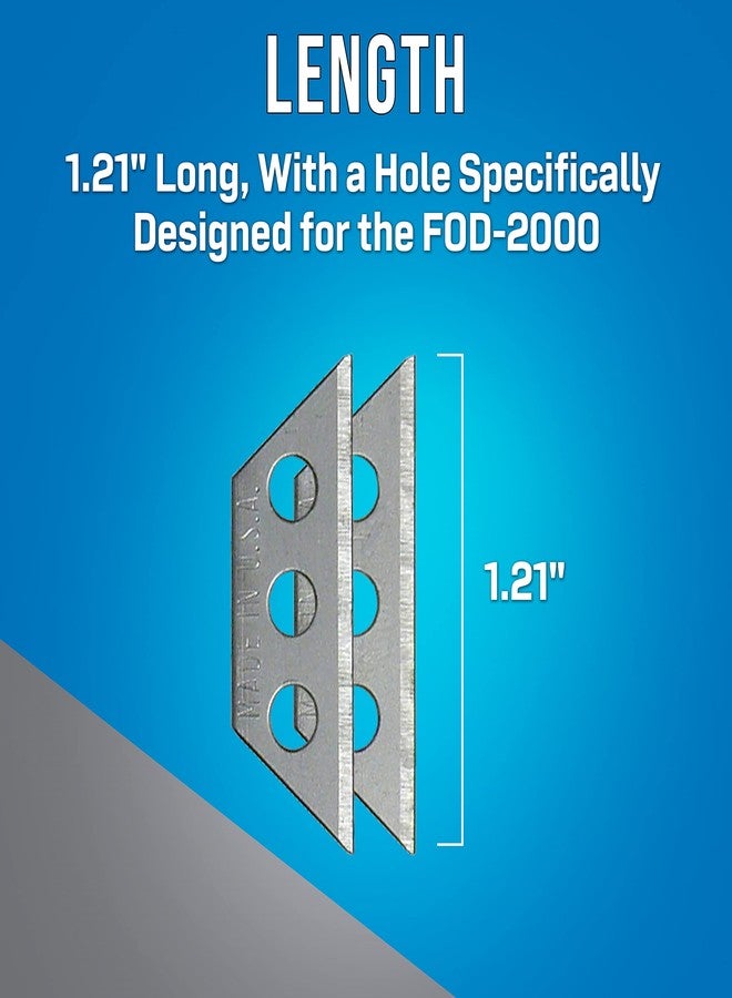 جونارد تولز شفرة بديلة من Jonard Tools FOD-RB25 لقاطع كابلات الألياف الضوئية (عبوة من 25 قطعة) - Image 3
