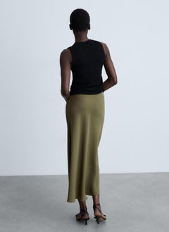 MANGO Midi Satin Skirt  - Image 2