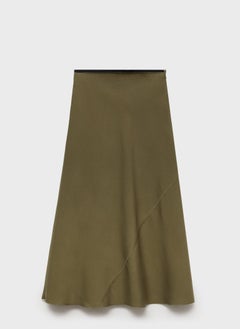 MANGO Midi Satin Skirt  - Image 5
