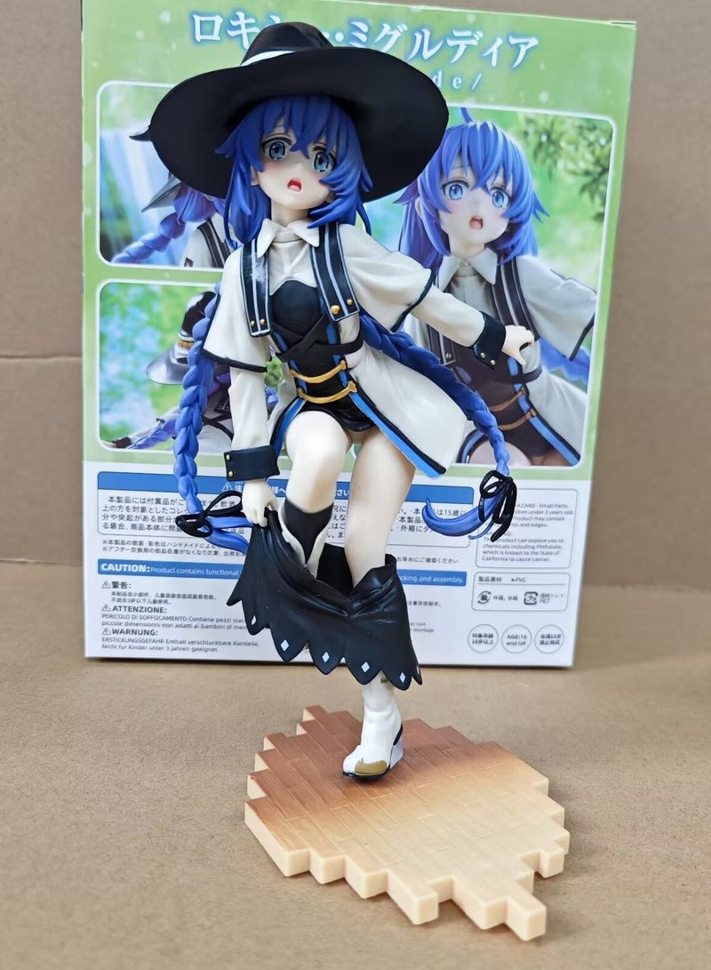 general Mushoku Tensei Roxy Migurdia Costume Change Scene Isekai Mage Anime Figure Wholesale Display Model Collection/Gift for Teens, Friends - Image 1