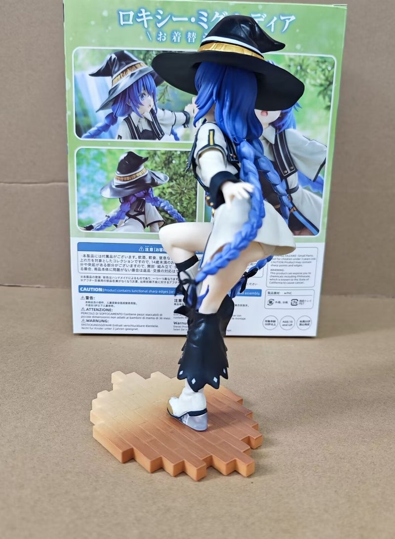 general Mushoku Tensei Roxy Migurdia Costume Change Scene Isekai Mage Anime Figure Wholesale Display Model Collection/Gift for Teens, Friends - Image 4