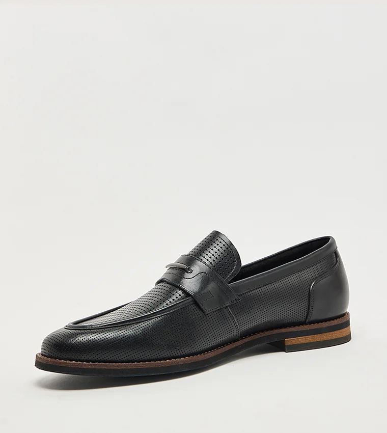 هاش بابيز Hush Puppies Men's Black Moccasins/Loafer