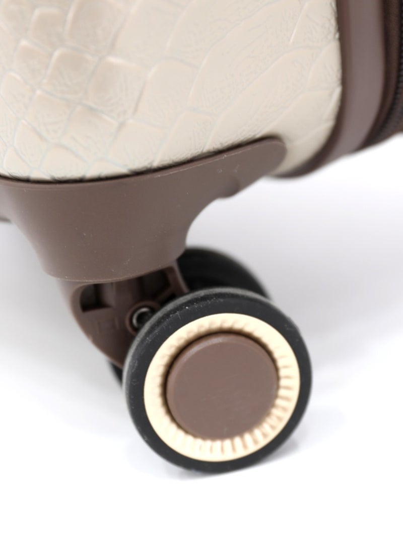 SONADA Premium Travel Set — Sonada Hardside Luggage Trolley Bag 3 Pcs Set (Champagne, 20″/24″/28″) - Image 4