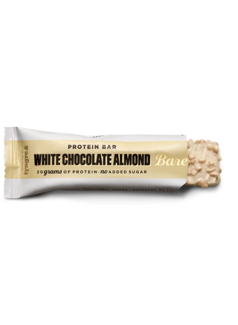 Barebells Protein Bar 1 Box (12 Bars) / White Chocolate Almond – 20g Protein Per Bar, High-Protein Snack, Soft & Delicious - Image 4