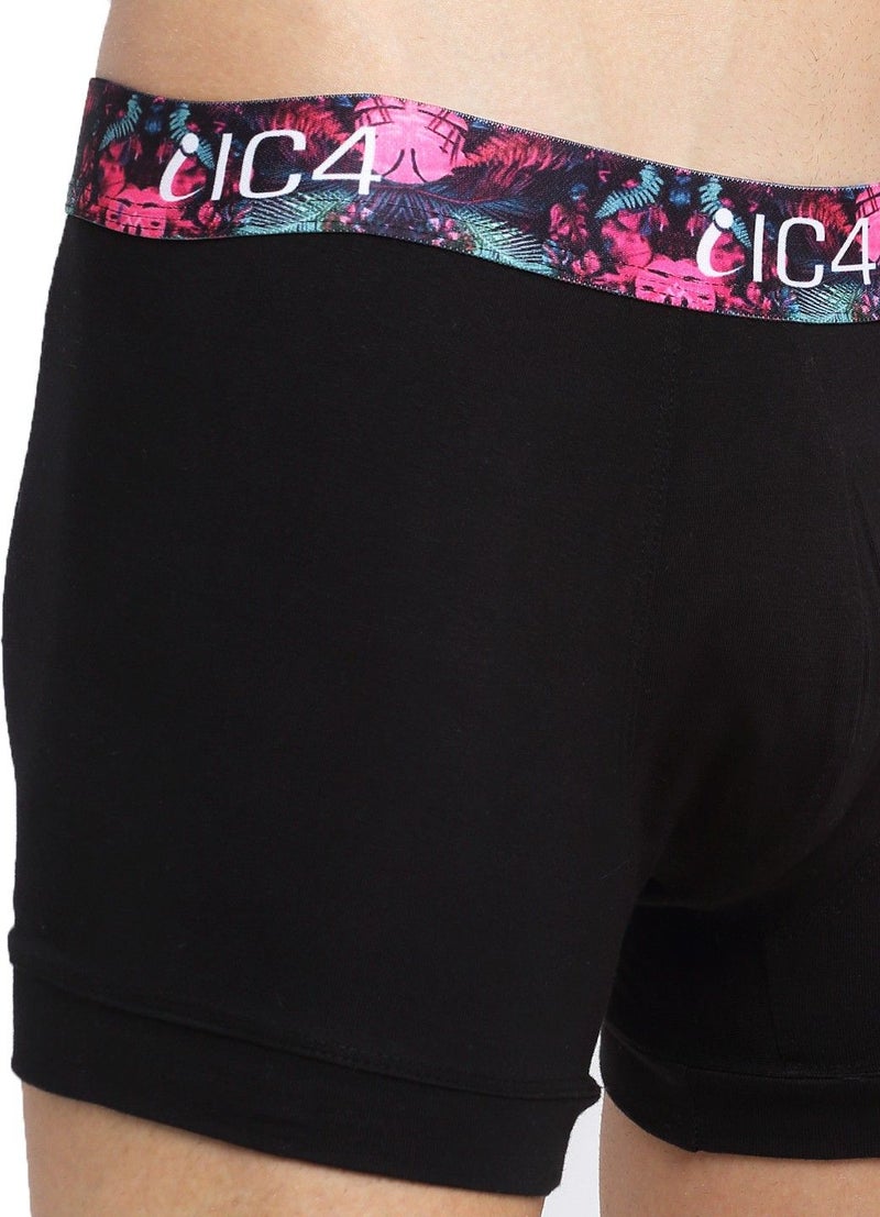 IC4 Store شورت أسود زاهي للرجال - Image 4