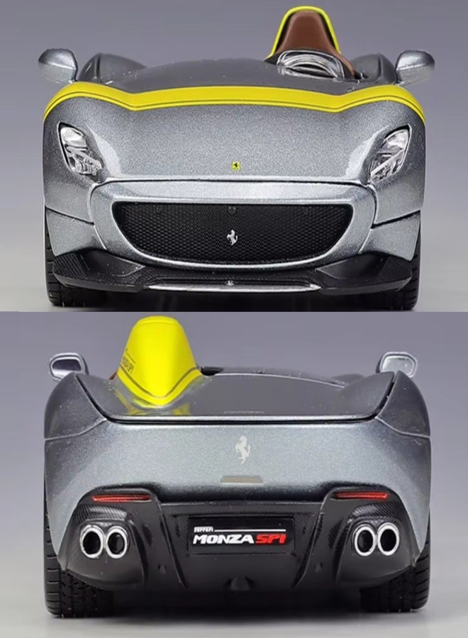 1:24 Ferrari SP1 alloy car model ornament - Image 2