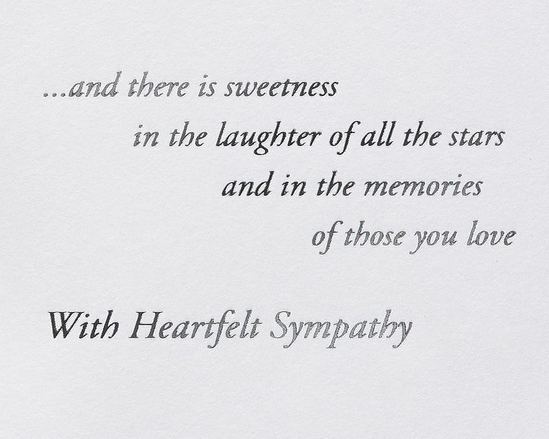 Papyrus Sympathy Card (All the Stars) - Image 3