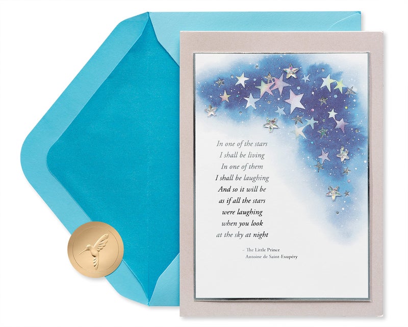 Papyrus Sympathy Card (All the Stars) - Image 4
