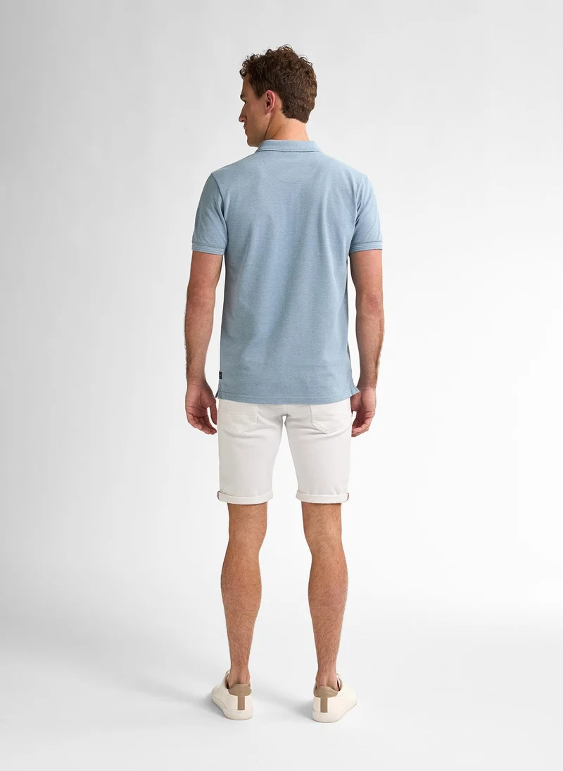 Petrol Industries 5187-Pale Blue Men Polo Short Sleeve for Men | Best Price UAE