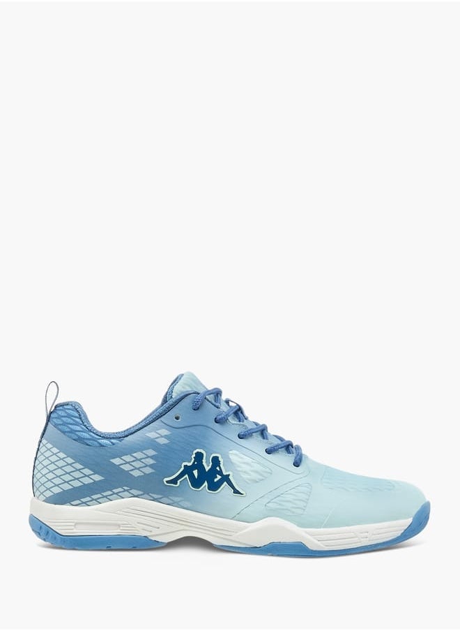 Kappa Womens Logo Print Sports Shoes with Lace-Up Closure  - Image 1
