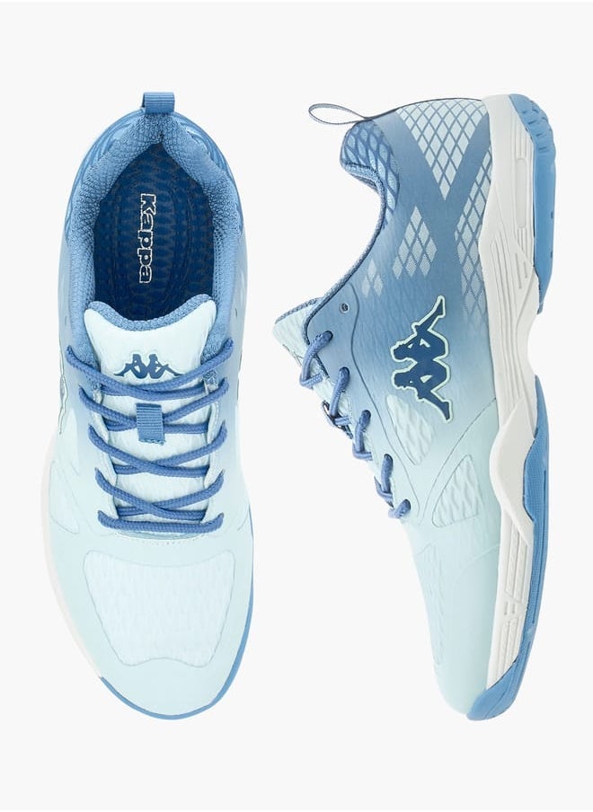 Kappa Womens Logo Print Sports Shoes with Lace-Up Closure  - Image 2