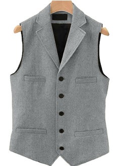 KUYING New Fashionable Herringbone Patterned Suit Vest  - Image 1