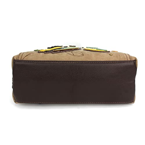 CHALA Convertible Backpack Purse - Women Convertible Shoulder Purse with Adjustable Strap - Owl A- Taupe - Image 5
