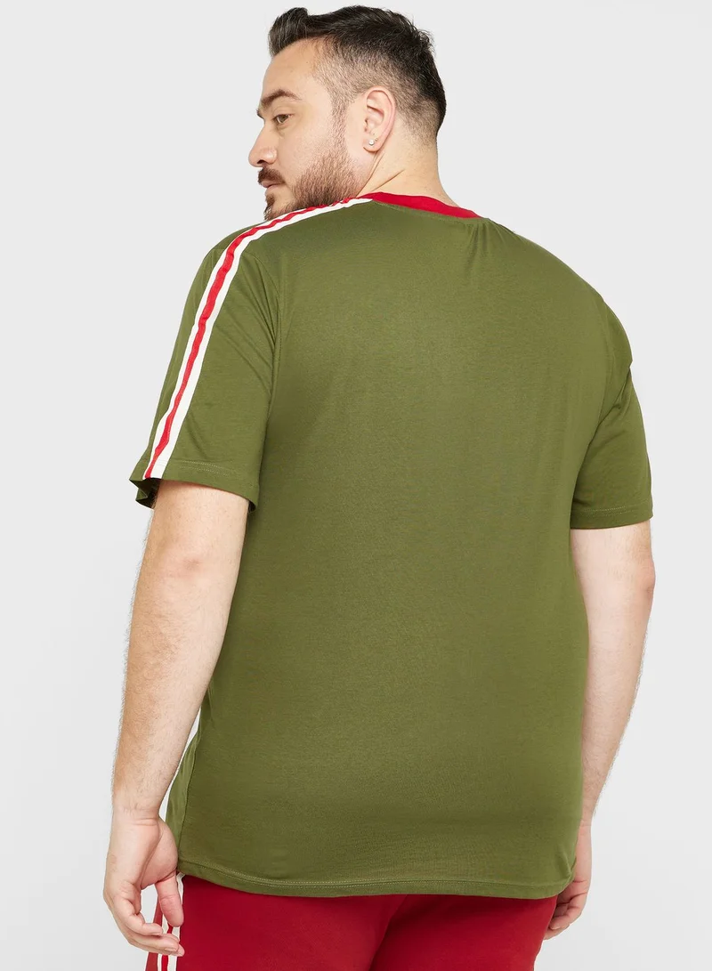 Seventy Five Plus Size Tape T Shirt
