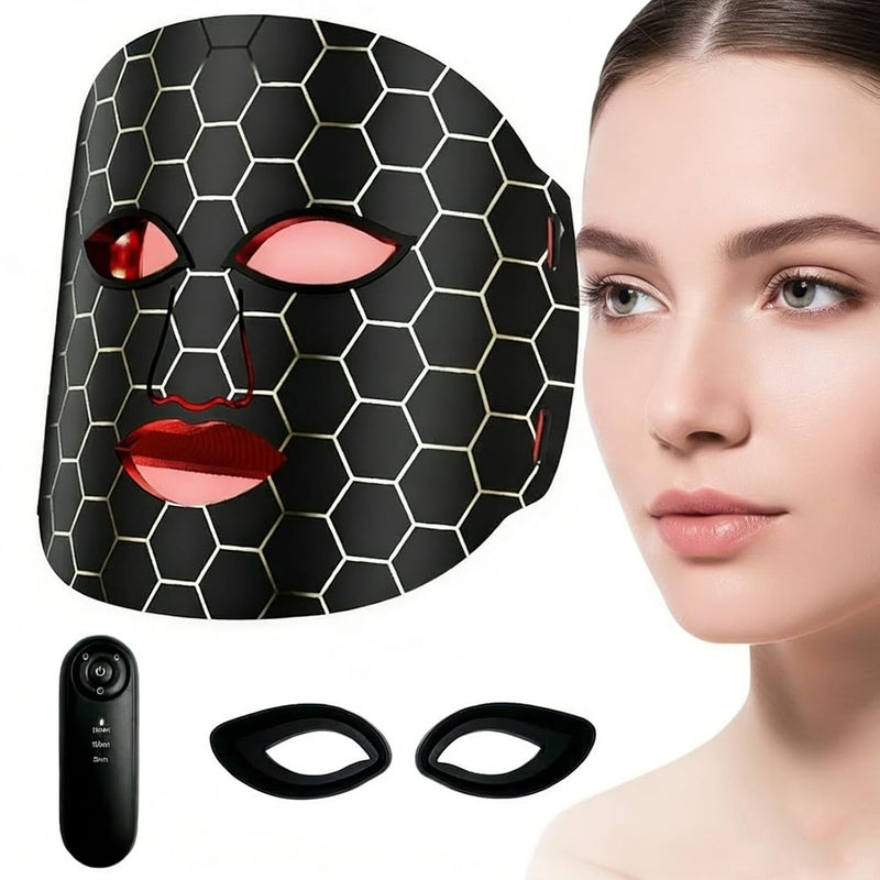 Yoicee 7 Color LED & Infrared Light Therapy Mask for Face - Image 1