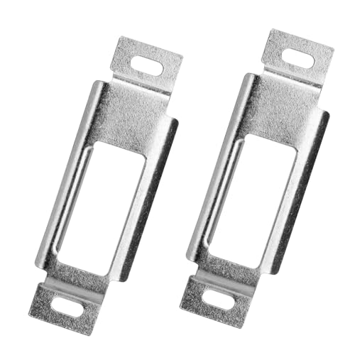 HEBRAR 314301 RV Door Strike Plate Replacement RV Baggage Door Latch Strike for 5th Wheels Travel Trailers Mobile Home Door Plate DIY RV Entry Door Replacement Parts RV Door Latch for Door Lock Parts 2 PCS - Image 1