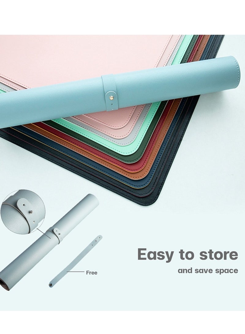 Large Mouse Pad, Waterproof Gaming Mouse Pad for Office and Home, 800X400 MM, Navy Blue - Image 3