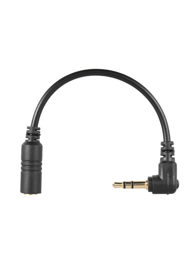NIBEMINENT Microphone To PC Computer Adapter Cable Black  - Image 1