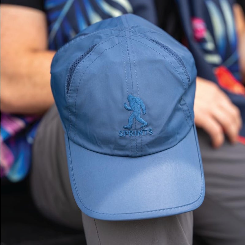 Sprints Race Day Performance Running Cap | The Lightweight, Quick Dry, Sport Hat, One Size, Unisex (Blue) - Image 3