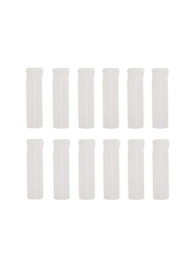 Elandy 12Pcs Empty Refillable Clear Plastic Sample Flip Cap Squeeze Bottle Container Pot Vials For Cosmetic Makeup Emollient Water Lotion Shower Gel Emulsion Liquid(18Ml.0.6Oz) - Image 1
