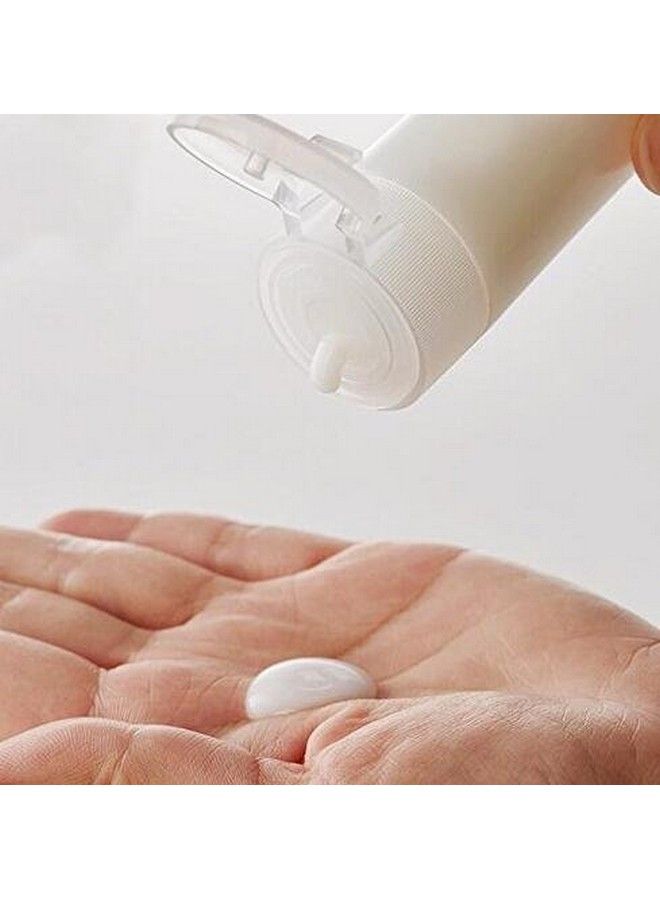 Elandy 12Pcs Empty Refillable Clear Plastic Sample Flip Cap Squeeze Bottle Container Pot Vials For Cosmetic Makeup Emollient Water Lotion Shower Gel Emulsion Liquid(18Ml.0.6Oz) - Image 5